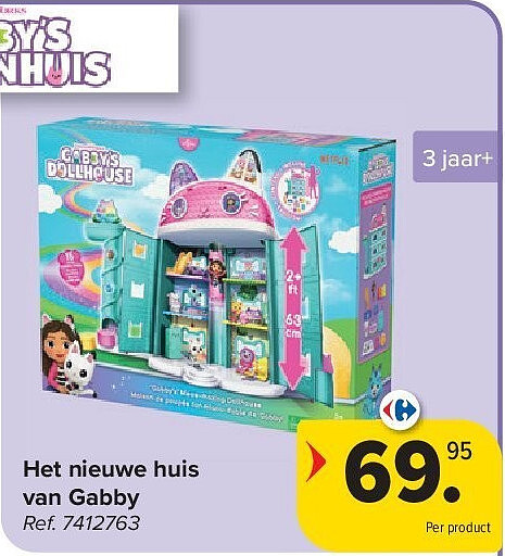 Het nieuwe huis van Gabby