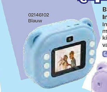 BigBen Fototoestel Mooov Instant Camera Blauw