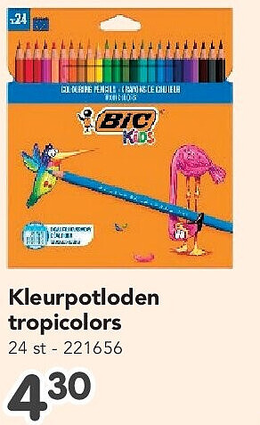 Kleurpotloden tropicolors