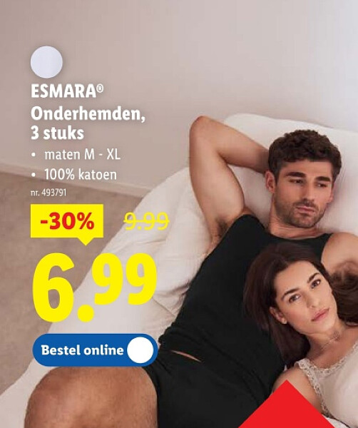 Onderhemden, 3 stuks