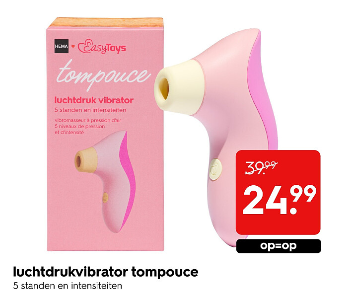 luchtdrukvibrator tompouce