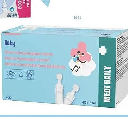 Medi Daily steriel fysiologisch serum 40 x 5 ml