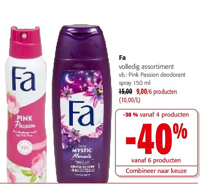 Fa Pink Passion deodorant spray 150 ml
