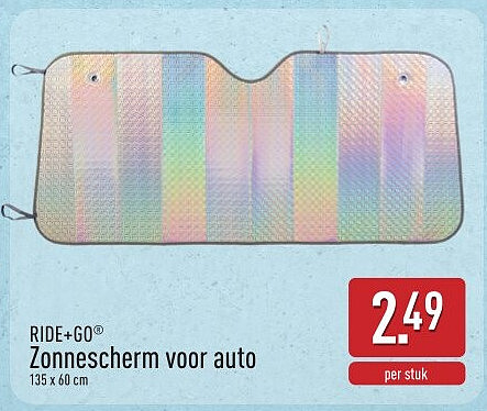 Zonnescherm voor auto