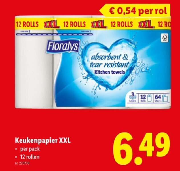 Keukenpapier XXL
