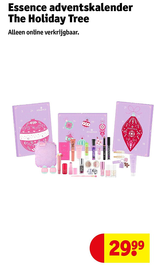 Essence adventskalender The Holiday Tree