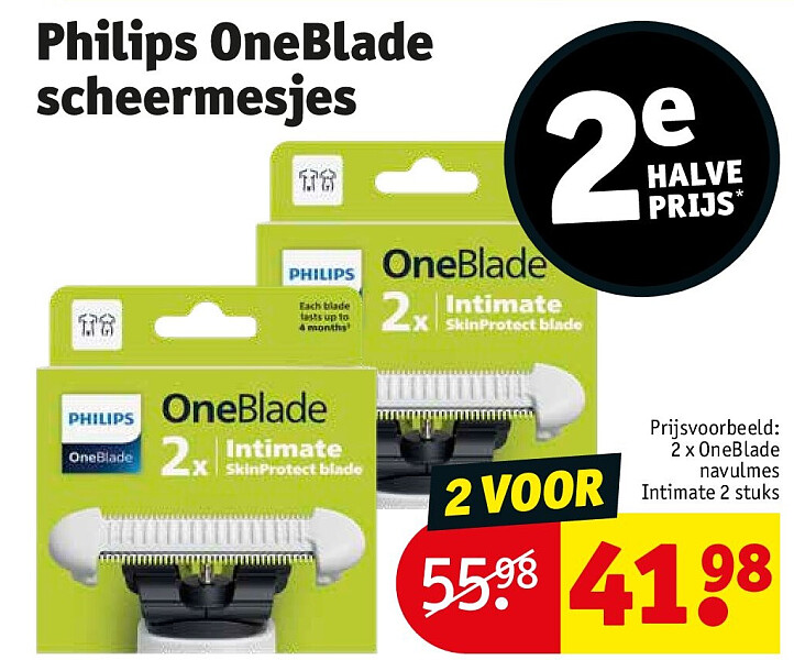 Philips OneBlade scheermesjes
