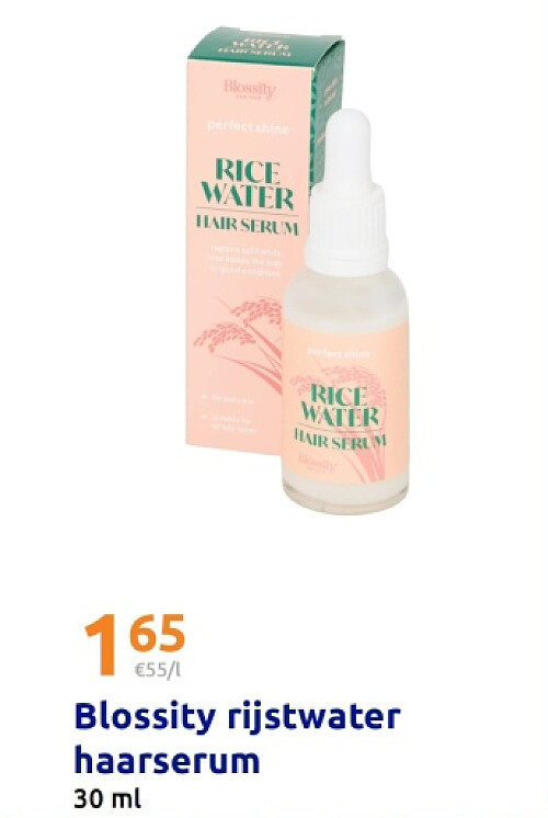 Blossity rijstwater haarserum