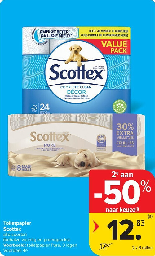 Toiletpapier Scottex