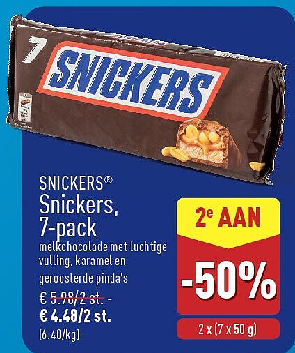 Snickers, 7-pack