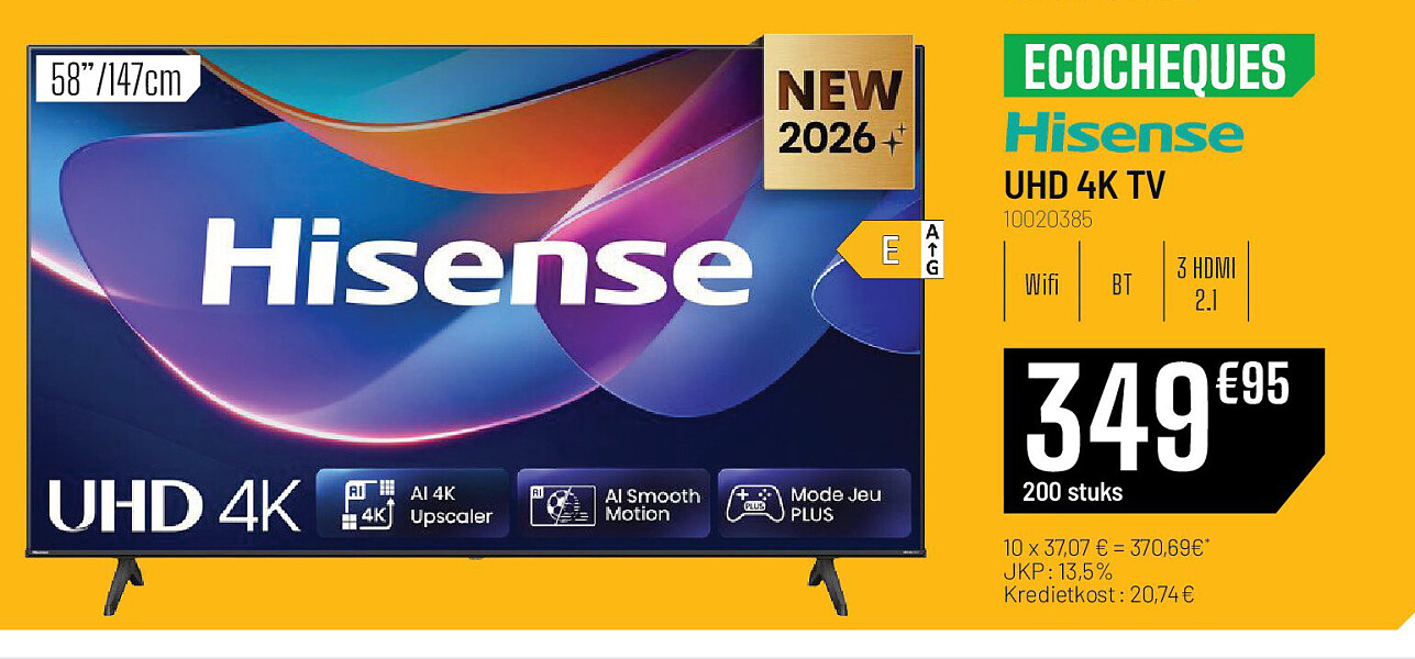 Hisense UHD 4K TV