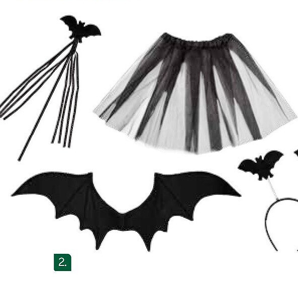 Set de déguisement chauve-souris
