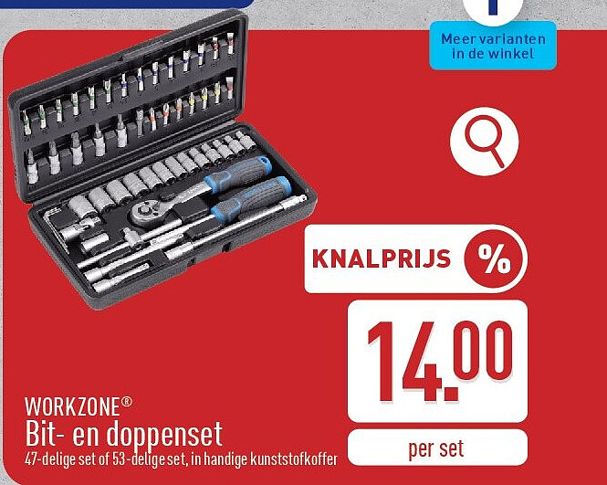 Bit- en doppenset