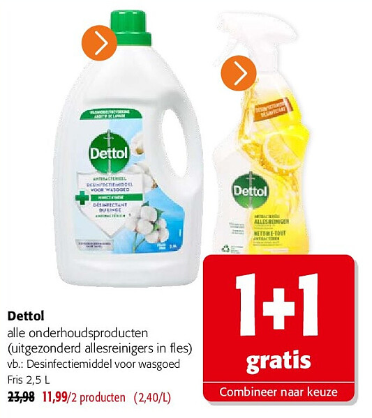 Dettol Desinfectiemiddel voor wasgoed Fris 2,5 L
