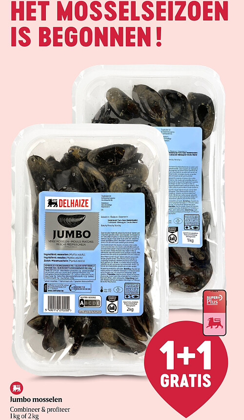 Jumbo mosselen