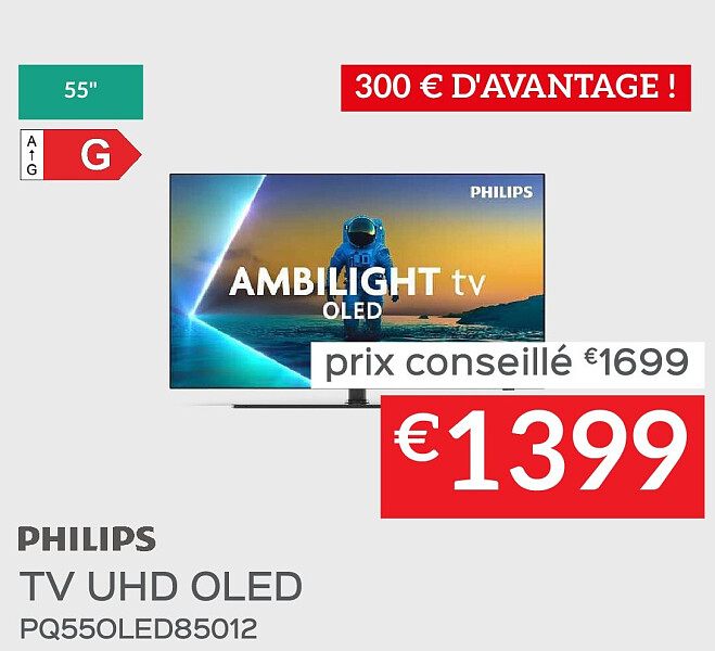 TV UHD OLED PQ55OLED85012