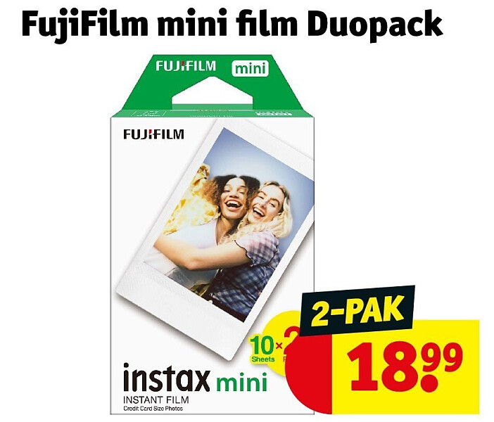 FujiFilm mini film Duopack