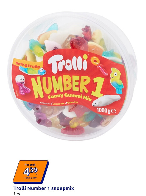 Trolli Number 1 snoepmix