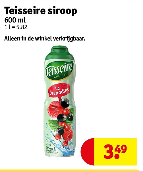 Teisseire siroop