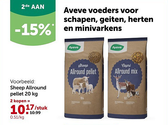 Sheep Allround pellet 20 kg