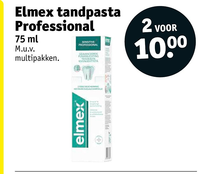 Elmex tandpasta Professional