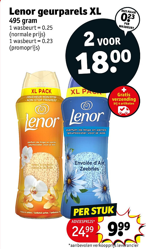 Lenor geurparels XL