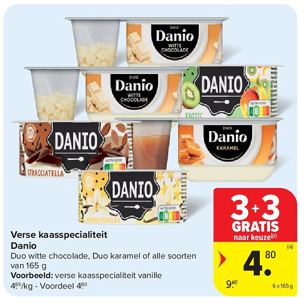 Verse kaasspecialiteit Danio