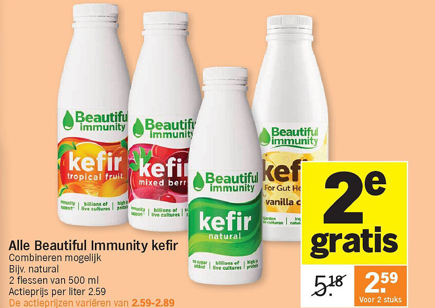 Alle Beautiful Immunity kefir