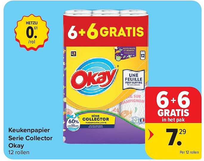 Keukenpapier Serie Collector Okay