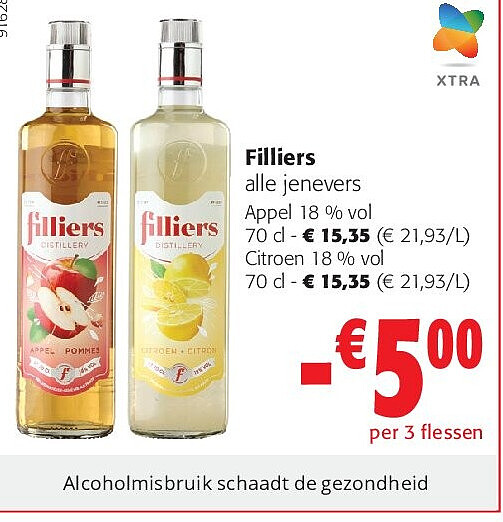 Filliers Appel 18 % vol 70 cl