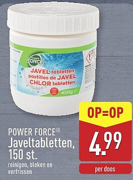 Javeltabletten, 150st.
