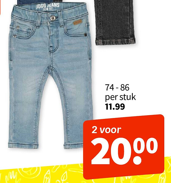 Jog jeans 74 - 86