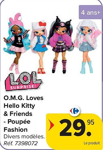O.M.G. Loves Hello Kitty & Friends - Poupée Fashion