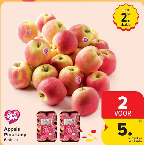 Appels Pink Lady
