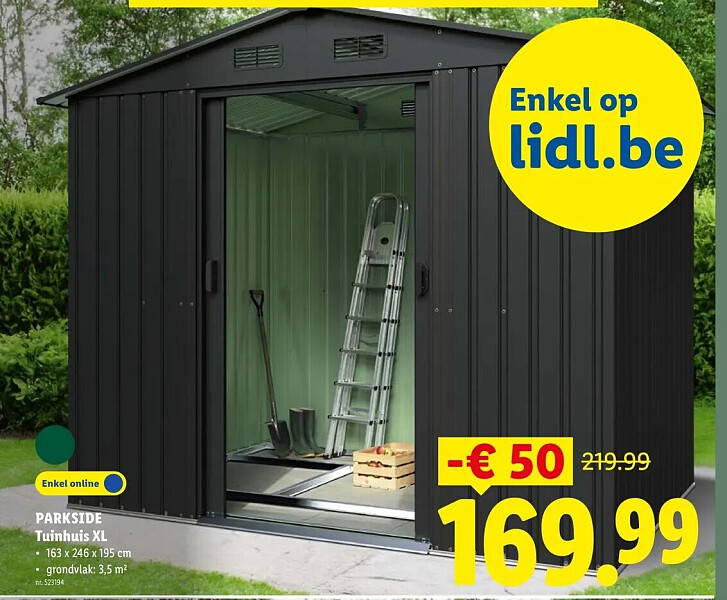 PARKSIDE Tuinhuis XL