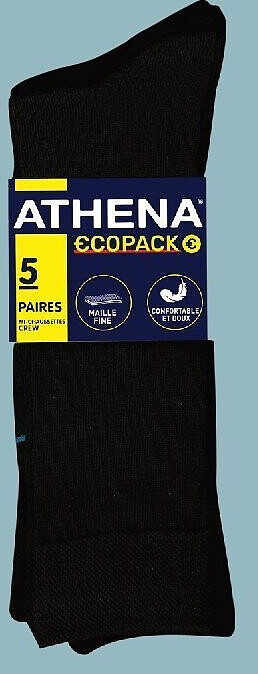 Chaussettes homme Athena, lot de 5 paires