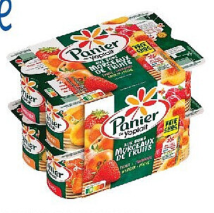 Panier de Yoplait