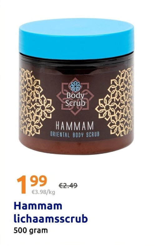 Hammam lichaamsscrub