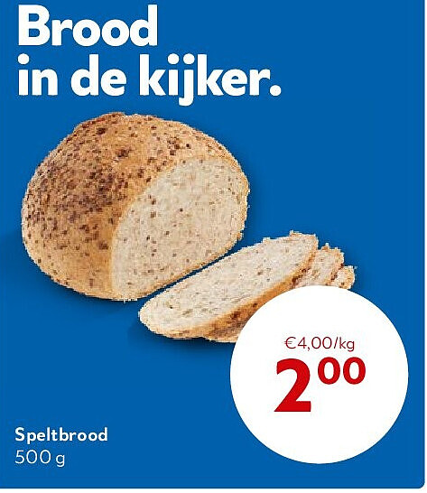 Speltbrood 500 g