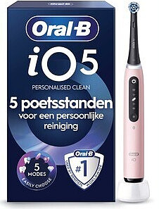 Oral-B iO5 roze elektrische tandenborstel