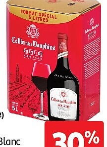 IGP Méditerranée Cellier des Dauphins Prestige Rouge, Rosé ou Blanc 5 l