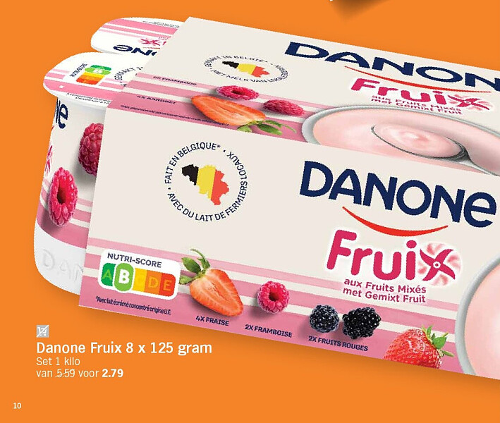 Danone Fruix 8 x 125 gram