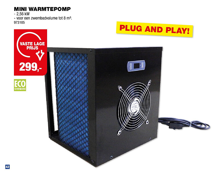 Warmtepomp mini 2,56kW