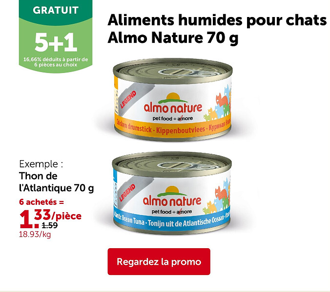 Thon de l'Atlantique 70 g