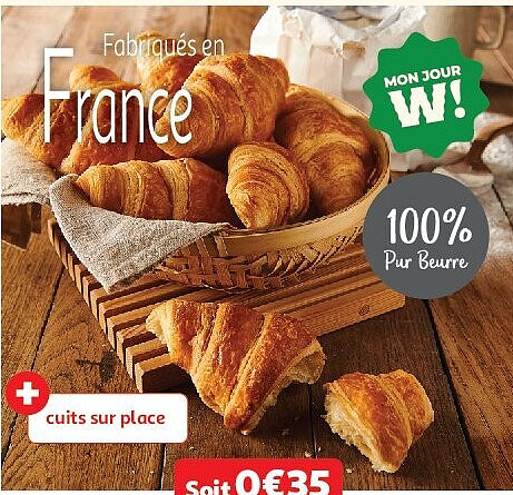 Croissants pur beurre