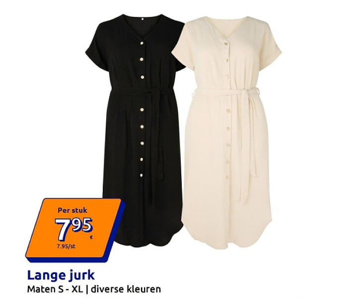 Lange jurk