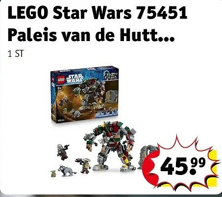 LEGO Star Wars 75451 Paleis van de Hutt...