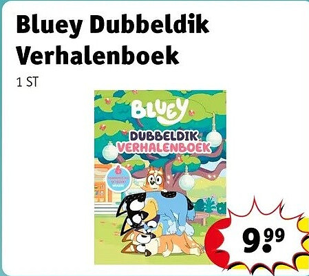 Bluey Dubbeldik Verhalenboek