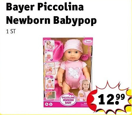 Bayer Piccolina Newborn Babypop