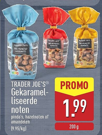 Gekaramel­ liseerde noten